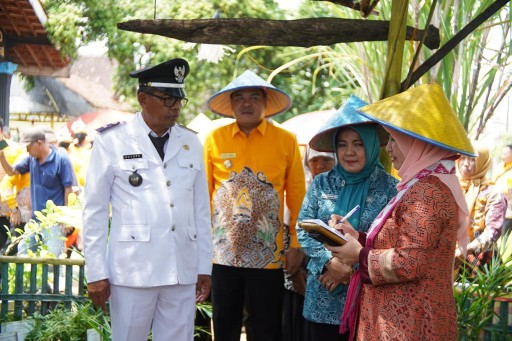 Tim Penilai Regional I Tingkat Nasional Apresiasi Potensial Kampung Bandaragung Lampung Tengah