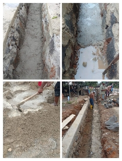 Proyek Pembangungan Draenase di Kampung Pujodadi Diprotes, Warga: Anggarannya Besar Namun Pekerjaannya Asal-Asalan