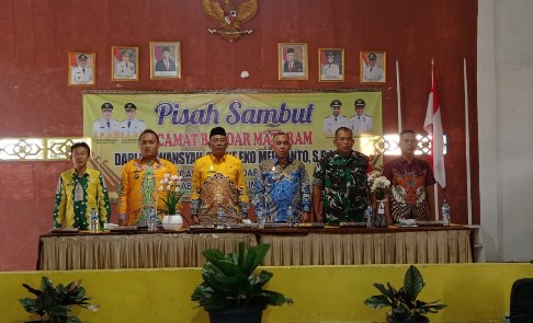 Eko Meidianto Jabat Camat Bandarmataram