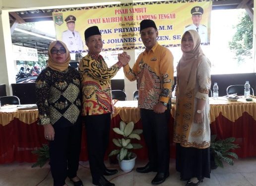 Kecamatan Kalirejo Gelar Pisah Sambut