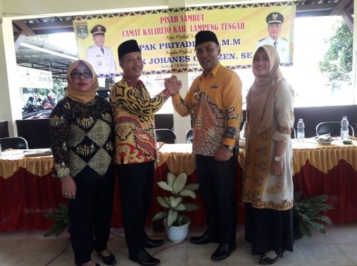 Kecamatan Kalirejo Gelar Pisah Sambut