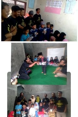Bentuk Anak Berahlak Mulia, DPD AMPI Lamteng Berikan Bantuan Kitab Suci Al-Qur’an
