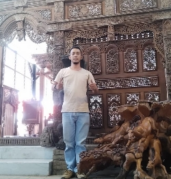 Horison Art Gallery Bandarjaya Miliki Koleksi Barang Antik Asli dari Kayu Jati