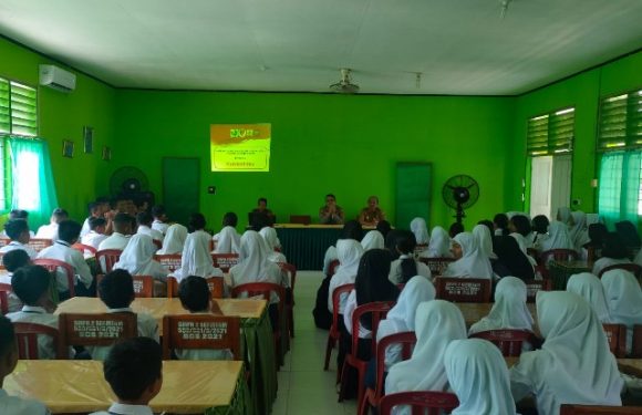Kapolsek Seputih Mataram Giat Binluh Tentang Kenakalan Remaja
