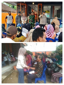 Lurah Adipuro Tinjau dan Sapa Warga Saat Pengambilan BLT-BBM, PKH dan BPNT di Kantor Pos