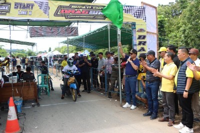 Buka Bupati Cup Drag  Bike, Musa Ahmad ; Jika Ini Sukses Akan Kita Jadikan Event Tahunan