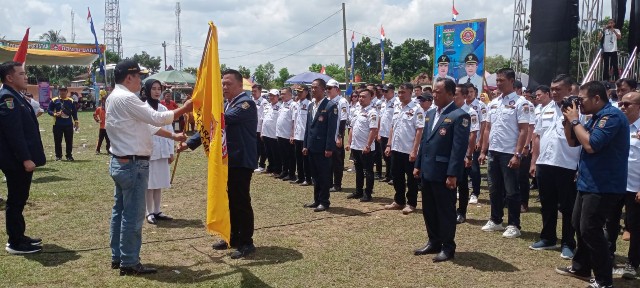 Bupati Musa Bersama Ketua Karta Provinsi Lampung Hadiri BBKT Sekaligus Melantik Pengurus Karta Lamteng Periode 2022-2027