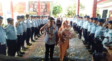 Lepas Sambut Kalapas Kelas IIB Gunungsugih, Denial Arif Jabat Kabag Umum Kemenkumham Lampung