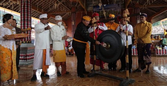 Pura Catur Parahyangan MGPSSR di Lamteng Diresmikan Gubernur Lampung