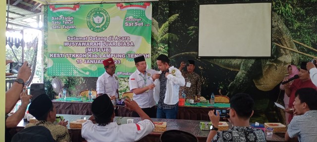 Gelar Muslub, Agus Triono Terpilih Menjadi Ketua DPD Kesti TTKKDH Lamteng