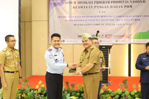 MPP Resmi PKS dengan 12 Instansi Vertikal, Ini Pesan Bupati Lamteng Musa Ahmad