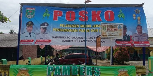 Kampung Totokaton Dirikan Posko Mudik Lebaran Tahun 2023