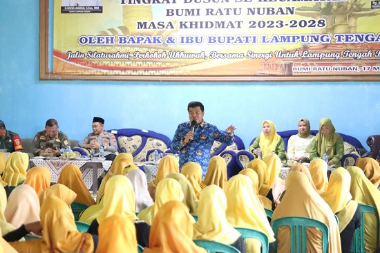 Bupati Lamteng Dukung Pembentukan MT AL Hidayah sampai Tingkat Dusun
