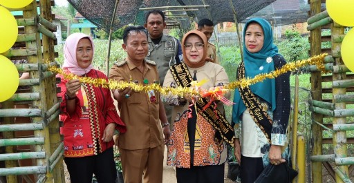 Lagi, Mardiana Musa Ahmad Resmikan TBM di 3 Kampung