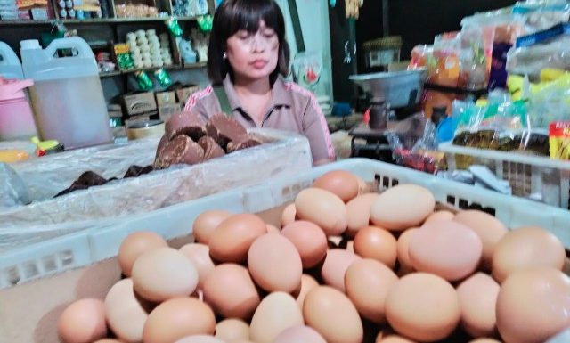 Harga Telur Masih Stabil di Pasar Modern Bandarjaya Plaza dan Pasar Kampung
