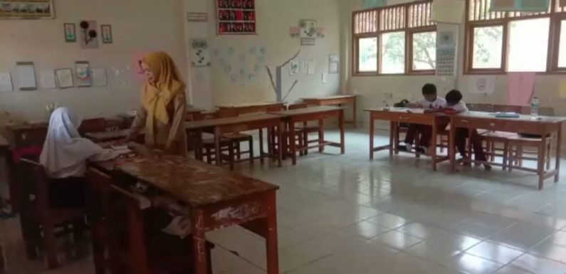 Miris, Meski Telah Terapkan Sistem Zonasi SDN 1 Komeringputih Hanya Menerima 3 Siswa Baru