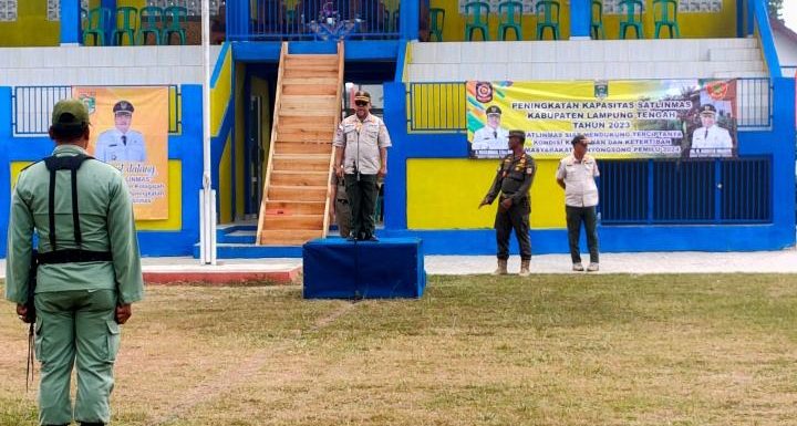 Apel Pasukan Linmas Sukses, Kasi Trantibum Kecamatan Punggur ; Terimakasih Atas Dukungan Para Kakam