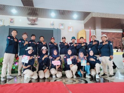 Sosong Pemilu 2024 PPK Anak Ratu Aji Gencarkan Sosialisasi