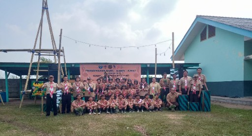 Sambut HUT Pramuka ke 62, SMP Xaverius  Terbanggibesar Gelar  Perakajum