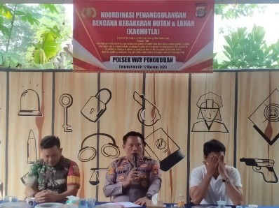Antisipasi Karhutala, Lakukan Koordinasi dengan Perusahaan dan Petani Tebu