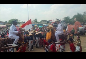 Atraksi Seni Budaya Meriahkan Semarak Hari Kemerdekaan RI ke 78 di Seputihagung