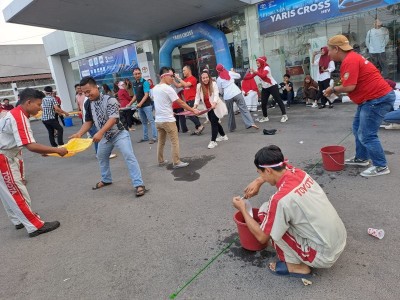 Panca Lomba HUT RI ke 78 di Tunas Toyota Bandarjaya Berhadiah Uang Tunai