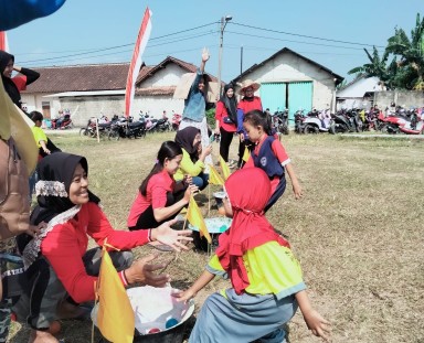 Bangun Semangat Kebangsaan, TK LPMK Simpangagung Ajak Siswa dan Orangtua Lomba HUT RI ke 78