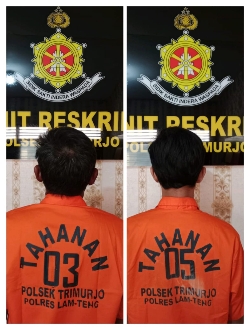 Sempat Jadi Bulan -Bulanan Massa, Sebelum Akhirnya Dua Warga Kampung Depok Rejo Diamankan Tekab 308 Presisi Polsek Trimurjo