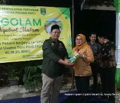 Petani di Lampung Tengah Harapkan  Program Ngolam Dinas Ketahanan Pangan Terus Berkelanjutan
