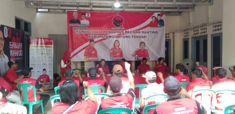 Gelar Konsolidasi Pengurus PAC dan Ranting se-Kecamatan Seputihraman, I Komang Koheri ; Sekali Layar Terkembang Surut Kita Berpantang
