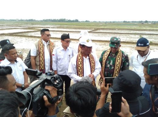 Kunker ke Lamteng, Mentan RI : Jika Krisis Pangan Maka Negara Akan Bermasalah
