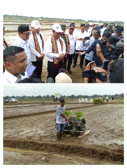 Mentan RI Beri Hadiah Alsintan ke Penggembala Kerbau di Trimurjo