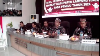 Ketua KPU Lampung Tengah Jamin Tidak Akan Ada Pergeseran Suara