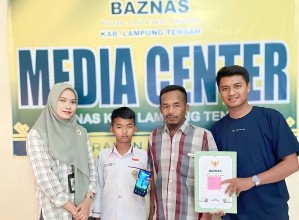 BAZNAS Lamteng Fasilitasi Siswa Masuk SCB Gratis di Bogor