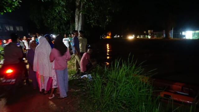 Diduga Terpeleset, Bocah Berusia 6 Tahun   Terjatuh dan Tenggelam di Saluran Irigasi Dam 17 Kotagajah