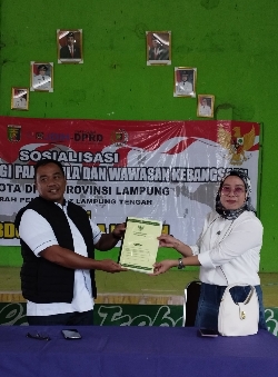 Disebut Maju di Pilkada Lamteng 2024, Abdullah Surajaya ;  Wajib Siap Jika Masyarakat yang Menghendaki