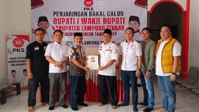 Hari Pertama, 3 Bacalon Ambil Formulir Penjaringan di DPD PKS Lamteng