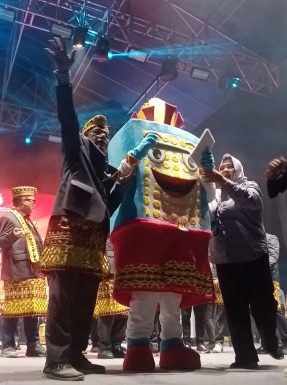 KPU Lamteng Luncurkan Maskot dan Jingle Pilkada 2024, Begini Penampakannya