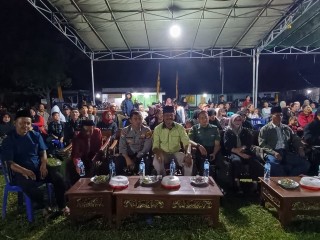 Didampingi Kakam Tanggul Angin Camat Punggur Hadiri Tasyakuran Warga Baru PSHT Ranting Punggur