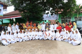 SMPN 1 Seputihagung Dapat Penilaian Lomba Sekolah Sehat UKS dari Tim Provinsi Lampung