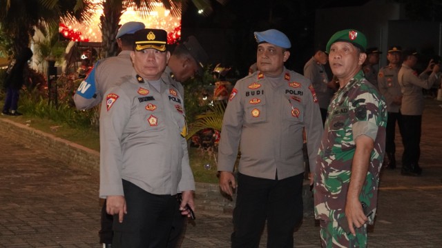 Polres Lampung Tengah Amankan Debat Pertama Calon Bupati dan Wakil Bupati Pilkada 2024