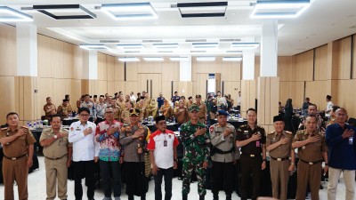 Kapolres Lampung Tengah Hadiri Rakor Kesiapan Penyelenggaraan Pilkada