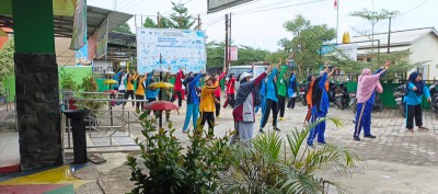 Puskesmas Jatidatar Rutin Gelar Senam Jumat Pagi