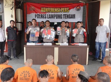 Polres Lamteng Ungkap Kasus TPPO dan Judi Online