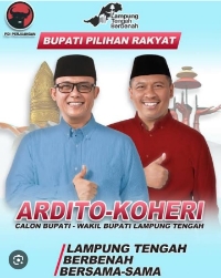 Di TPS 20 Yukumjaya Paslon Nomor Urut 2 Ardito Koheri Unggul