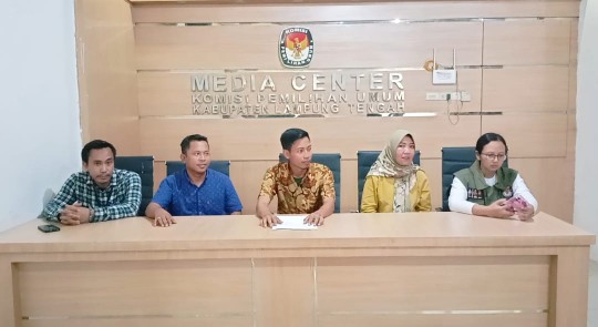 Ini Tanggapan KPU Lamteng Soal Kekurangan Surat Suara Gubernur di 4 TPS di Anak Tuha