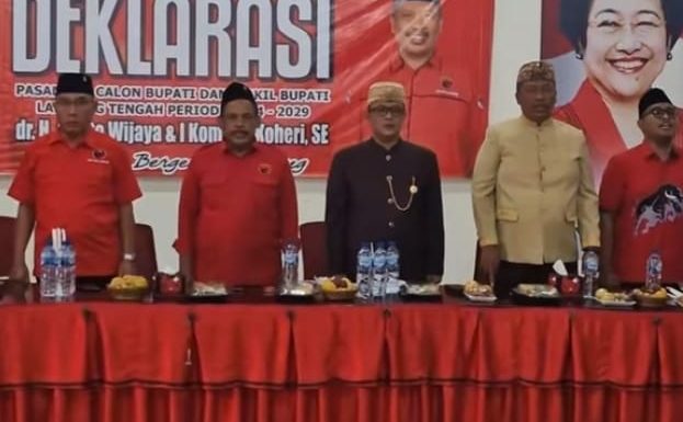 Luar Biasa, Hasil Hitung Cepat PDIP Lampung Tengah Paslon Nomor 2 Ardito-Koheri Raih Suara Terbanyak