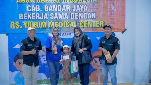 Peringati HUT BRI ke-129, YBM BRILiaN Bandarjaya Gelar Khitanan Massal