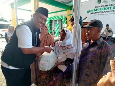 Wabup Lamteng Terpilih Komang Koheri Harapkan Rumah Sehat Baznas Jadi  Rujukan Pertama