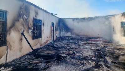 Kebakaran Gereja GPDI EL Shaday Seputihsurabaya, Polisi: Penyebabnya Lilin